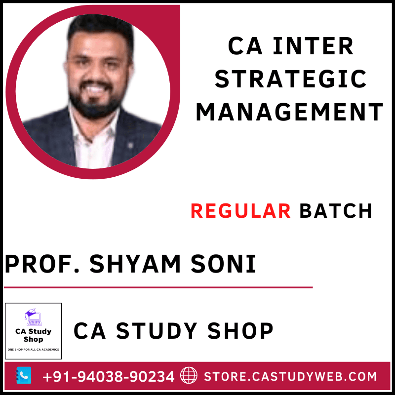 Prof. Shyam Soni Inter SM Full Course