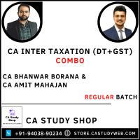 CA Bhanwar Borana CA Amit Mahajan CA Inter Taxation Combo