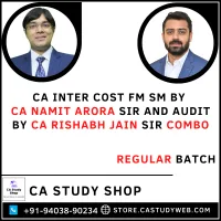 CA Inter Group II All Subjects Combo by CA Namit Arora CA Rishabh Jain