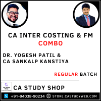 Dr. Yogesh Patil CA Sankalp Kanstiya CA Inter Costing FM Combo