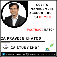 Costing FM Fastrack Batch Combo by CA Praveen Khatod