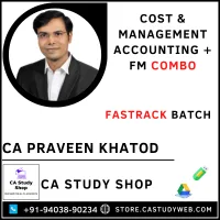 Costing FM Fastrack Batch Combo by CA Praveen Khatod