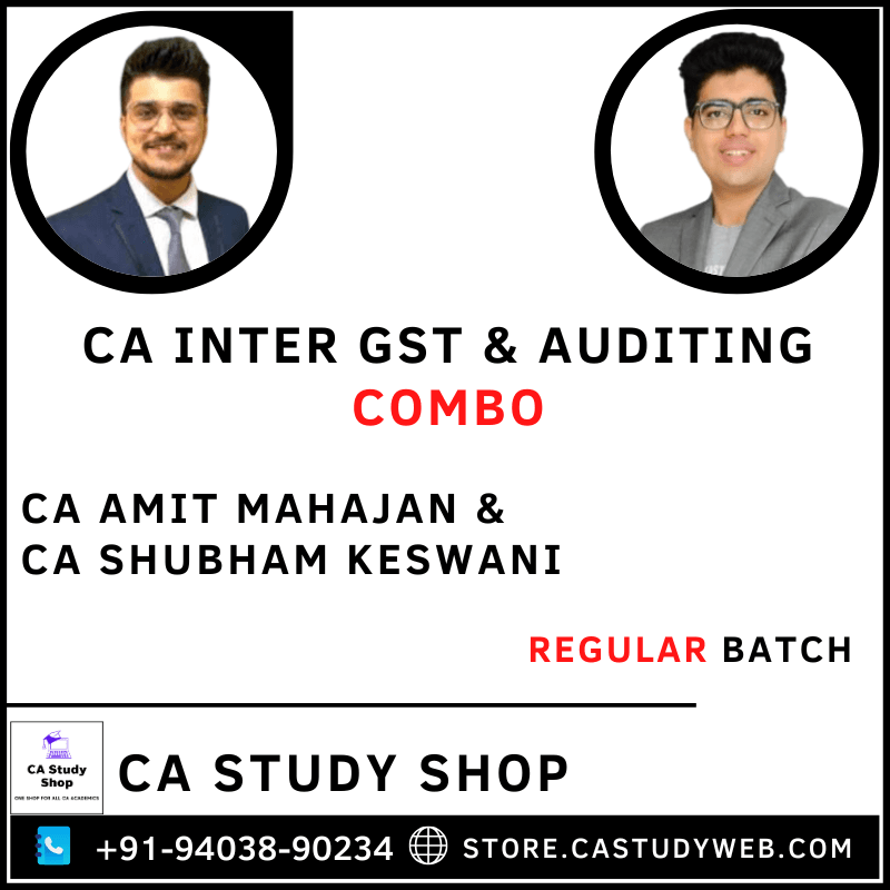 CA Amit Mahajan CA Shubham Keswani GST Audit Combo