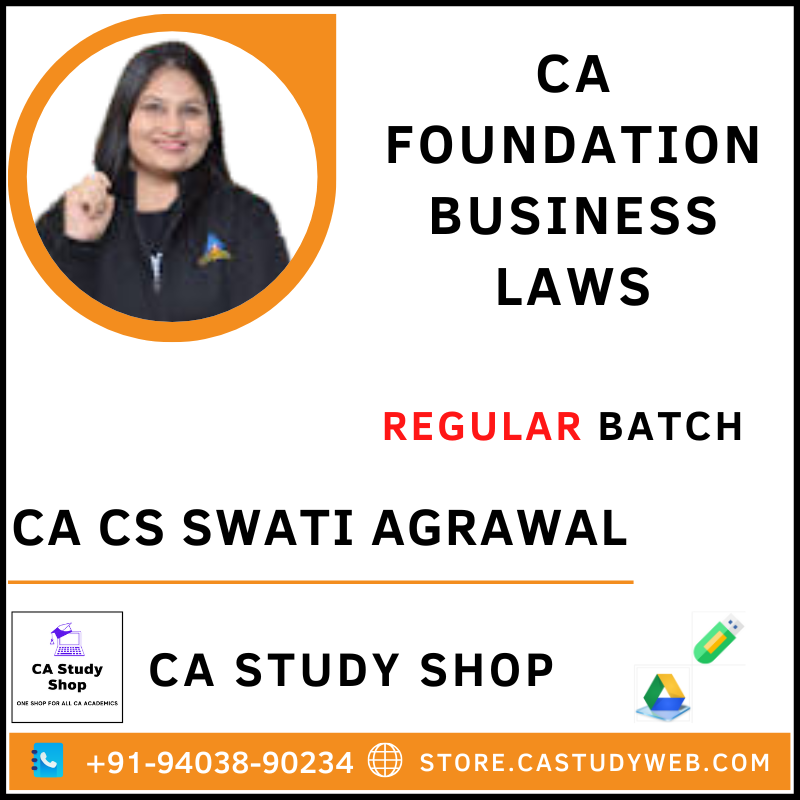 CA CS Swati Agrawal Foundation Law Full Course