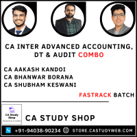 CA Inter Adv Acc DT Audit Fastrack Batch Combo by CA Aakash Kandoi CA Bhanwar Borana CA Shubham Keswani