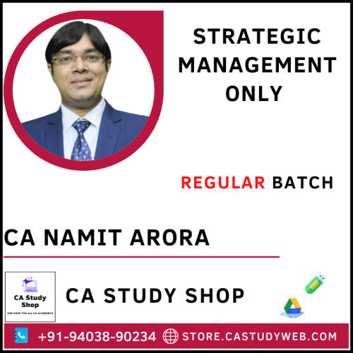 CA Namit Arora CA Inter SM Full Course