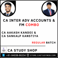 CA Aakash Kandoi CA Sankalp Kanstiya CA Inter Adv Acc FM Combo