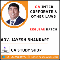 Adv. Jayesh Bhandari CA Inter Law Full Course