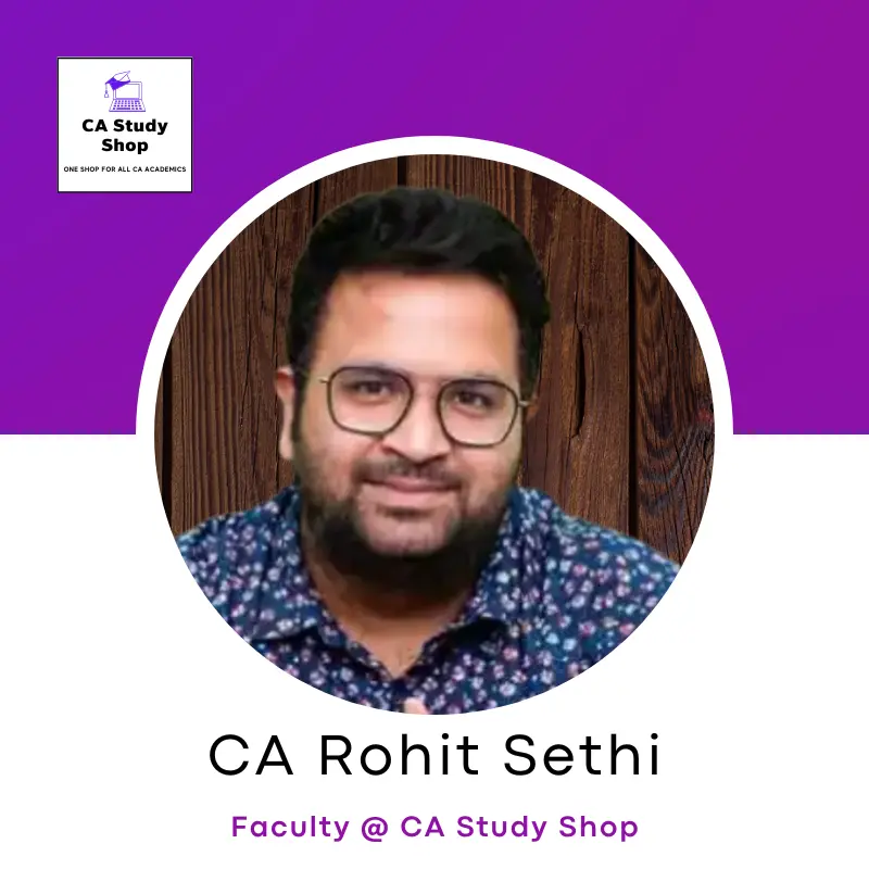 CA Rohit Sethi Classes