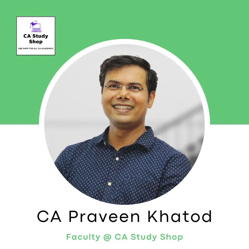 CA Praveen Khatod Classes