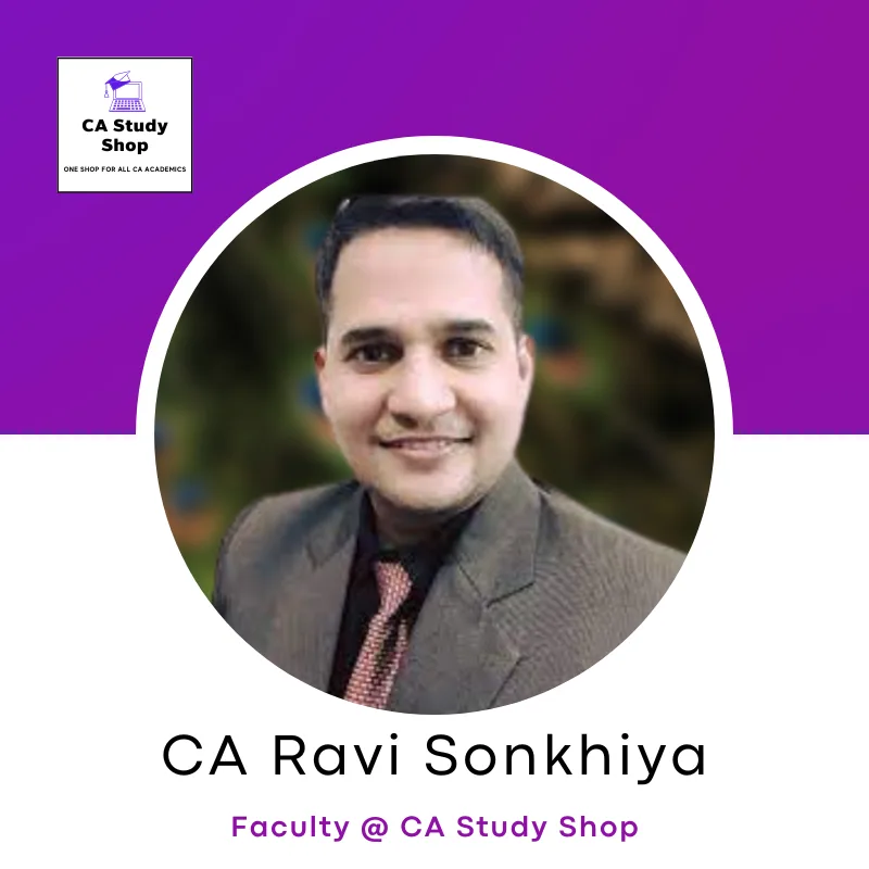 CA Ravi Sonkhiya Classes 1 CA Ravi Sonkhiya Classes