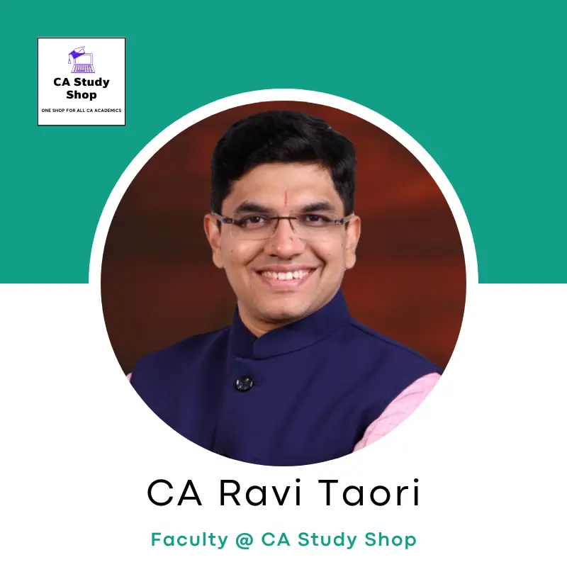 CA Ravi Taori Classes