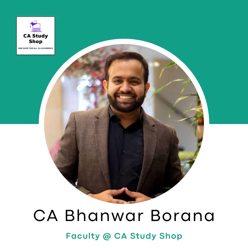 CA Final Direct Tax Best Faculty In 2026 1 CA Final Direct Tax Classes Best Faculty - CA Bhanwar Borana