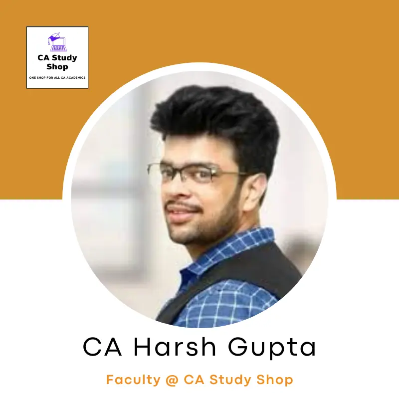 CA Harsh Gupta Classes 1 CA Harsh Gupta Classes