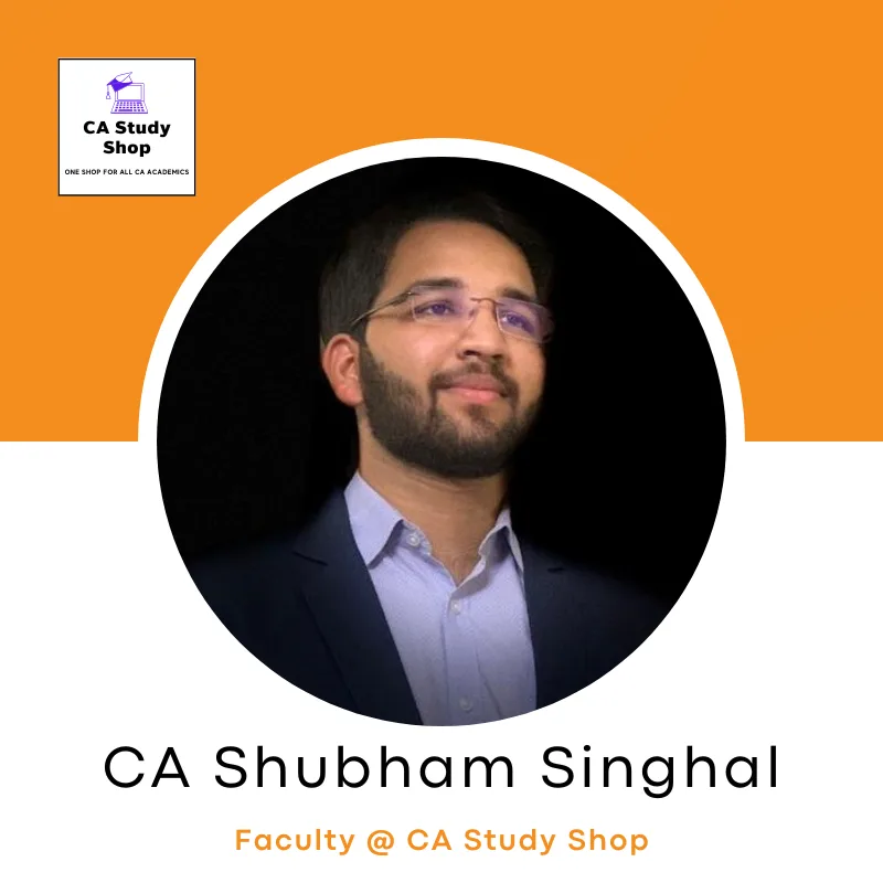 CA Final Direct Tax Best Faculty In 2026 8 CA Final Direct Tax Classes Best Faculty - CA Shubham Singhal