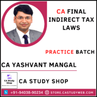 CA Yashvant Mangal CA Final IDT Practice Batch