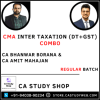 CA Bhanwar Borana CA Amit Mahajan CMA Inter Taxation Combo