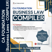 CA Foundation Business Laws Compiler by CA Pankaj Garg