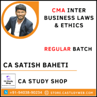 CA Satish Baheti CMA Inter Business Laws & Ethics Full Course