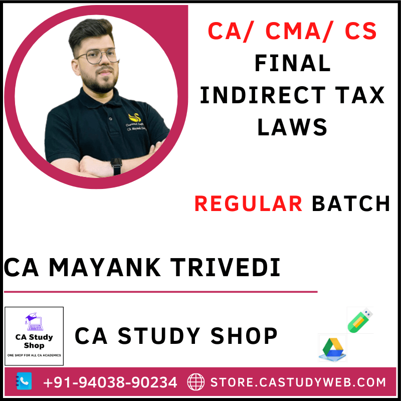 CA Mayank Trivedi CA Final IDT Full Course