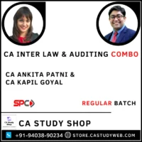 CA Ankita Patni Classes 2 CA Ankita Patni CA Kapil Goyal CA Inter Law Audit Combo