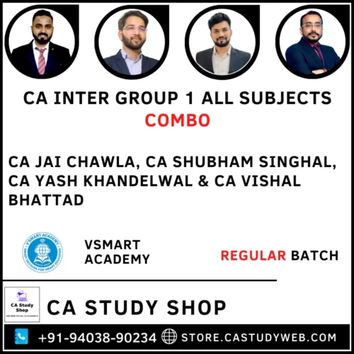 Inter Group I Combo by VSmart Academy DT by CA Yash Khandelwal