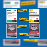 CA Pankaj Garg Final Audit Main Book Referencer Cracker MCQs Book Combo