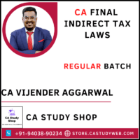 CA Vijender Aggarwal CA Final IDT Full Course