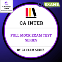 CA Inter Full Mock Exam Test Series