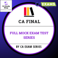 CA Final Full Mock Exam Test Series