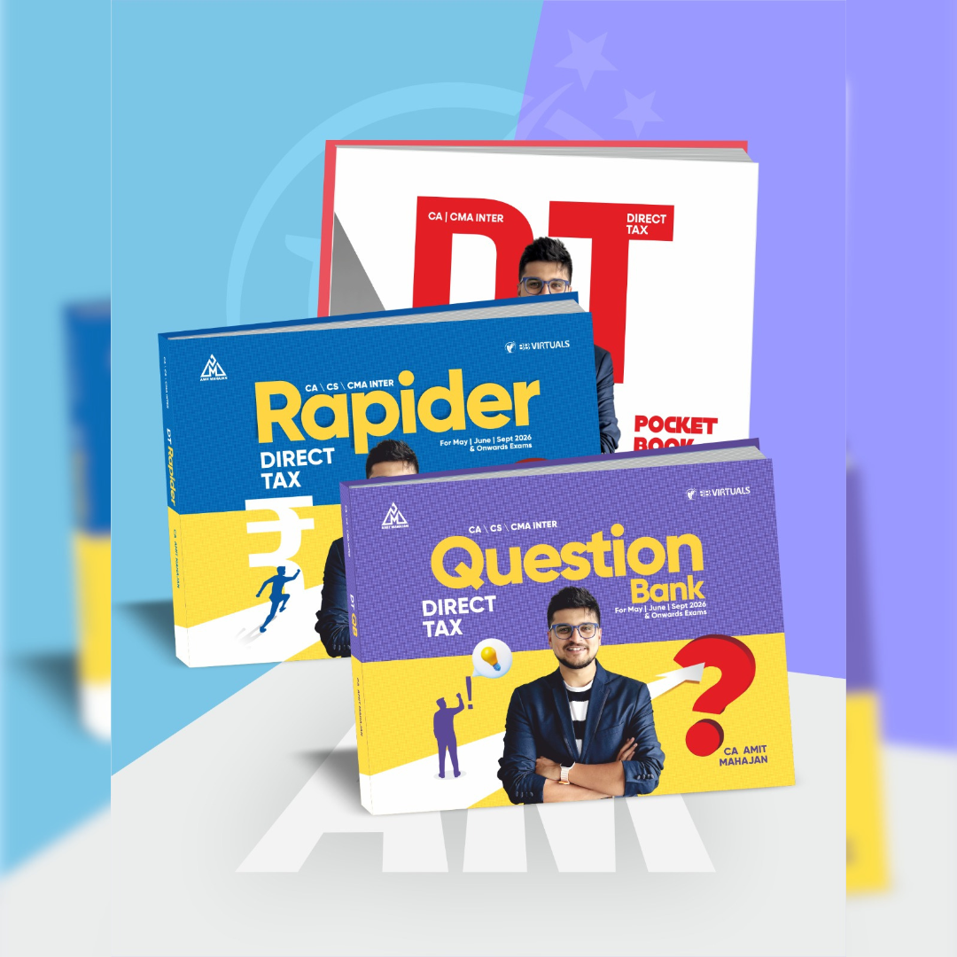 CA Study Shop Homepage 33 CA Inter DT Exam Kit by CA Amit Mahajan