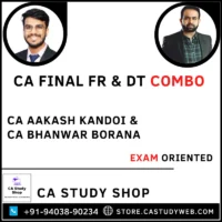 CA Final FR DT Exam Oriented Batch Combo by CA Aakash Kandoi CA Bhanwar Borana