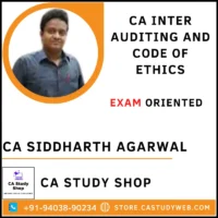 CA Siddharth Agarwal CA Inter Audit Exam Oriented