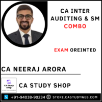 CA Inter Auditing SM Exam Oriented Batch Combo by CA Neeraj Arora