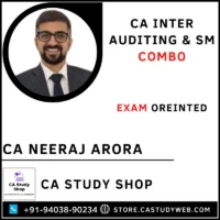 CA Inter Auditing SM Exam Oriented Batch Combo by CA Neeraj Arora