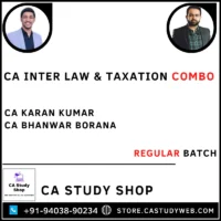 CA Inter Law Taxation (DT Only) Combo by CA Karan Kumar CA Bhanwar Borana