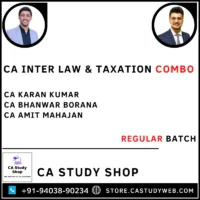 CA Inter Law Taxation (GST Only) Combo by CA Karan Kumar CA Amit Mahajan