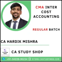 CA Hardik Mishra CMA Inter Cost Accounting