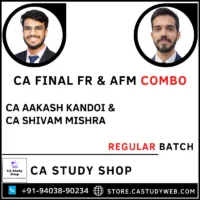 CA Final FR AFM Regular Batch Combo by CA Aakash Kandoi CA Shivam Mishra
