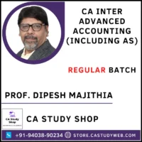 Prof. Dipesh Majithia CA Inter Advanced Accounts with AS Full Course