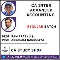 Prof. Ram Prabhu Prof. Abbasali Nandoliya CA Inter Advanced Accounts Full Course