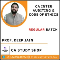 Prof. Deep Jain CA Inter Auditing and Code of Ethics Full Course