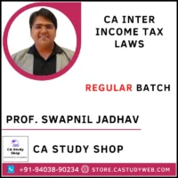 Prof. Swapnil Jadhav CA Inter Income Tax Laws Full Course