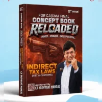 CMA Final IDT Concept Book by CA Yashvant Mangal