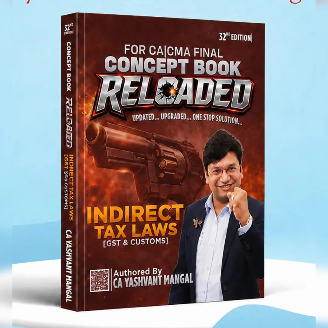 CA Study Shop Homepage 35 CMA Final IDT Concept Book by CA Yashvant Mangal