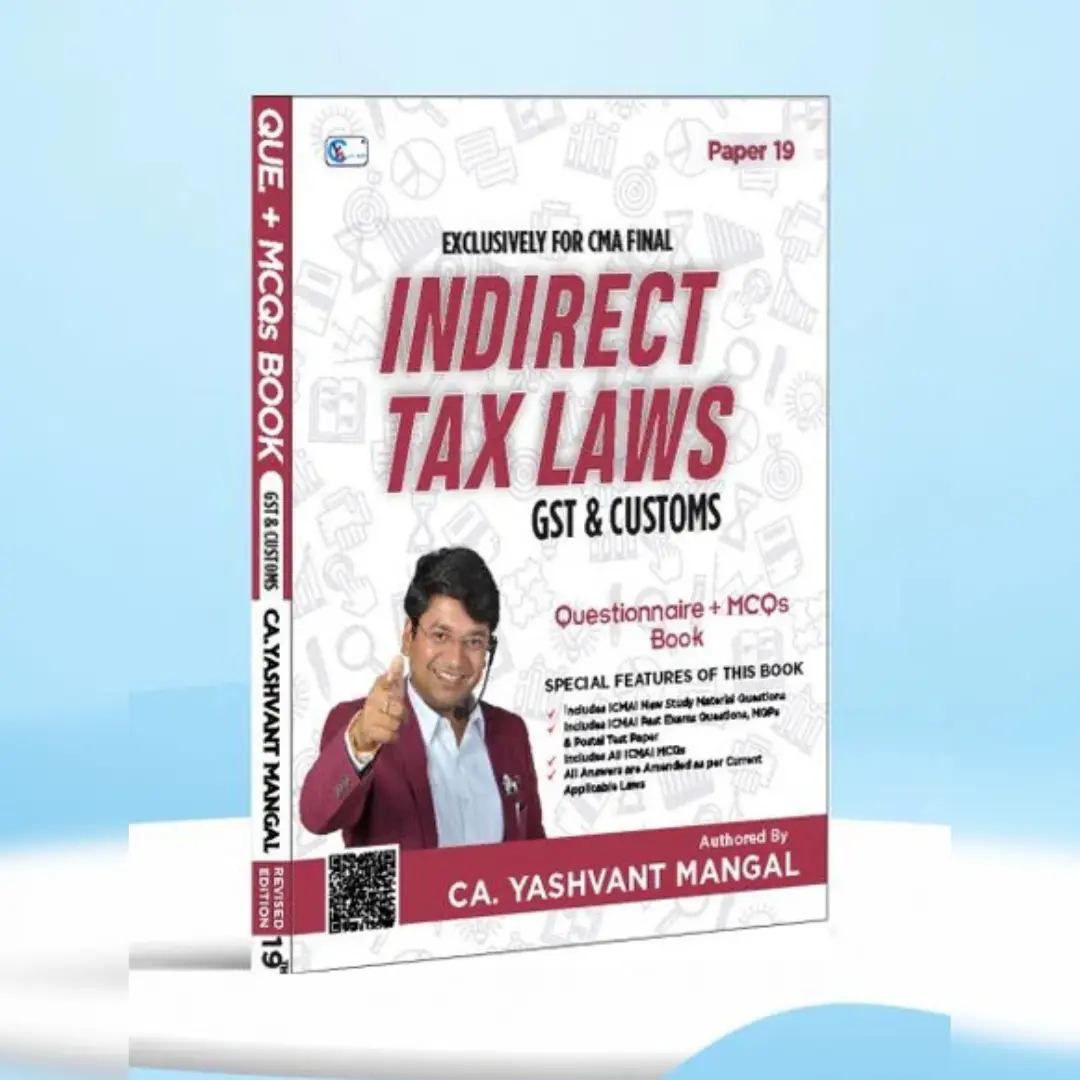 CA Study Shop Homepage 36 CMA Final IDT Questionnaire Book by CA Yashvant Mangal