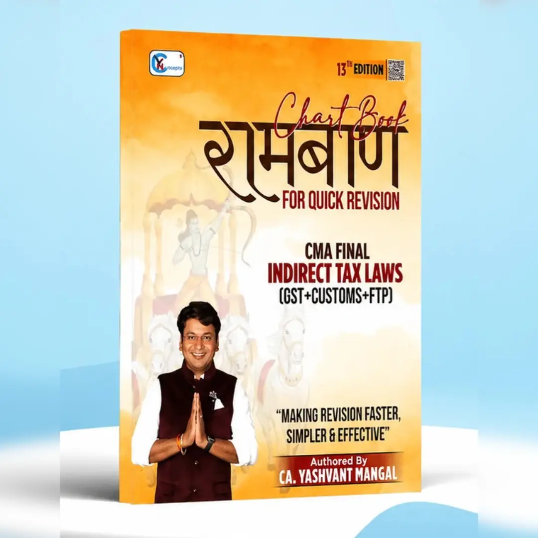 CA Study Shop Homepage 37 CMA Final IDT Rambaan Chart Book by CA Yashvant Mangal