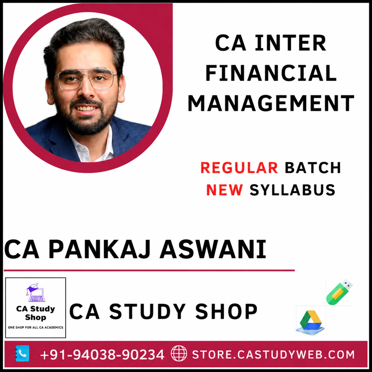 CA Study Shop Homepage 34 CA INTER FINANCIAL MANAGEMENT REGULAR BATCH BY CA PANKAJ ASWANI