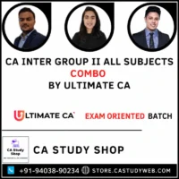 CA Inter Group II Exam Oriented Batch Combo by Ultimate CA