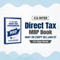 CA Inter Direct Tax MRP Question Book by CA Vijay Sarda